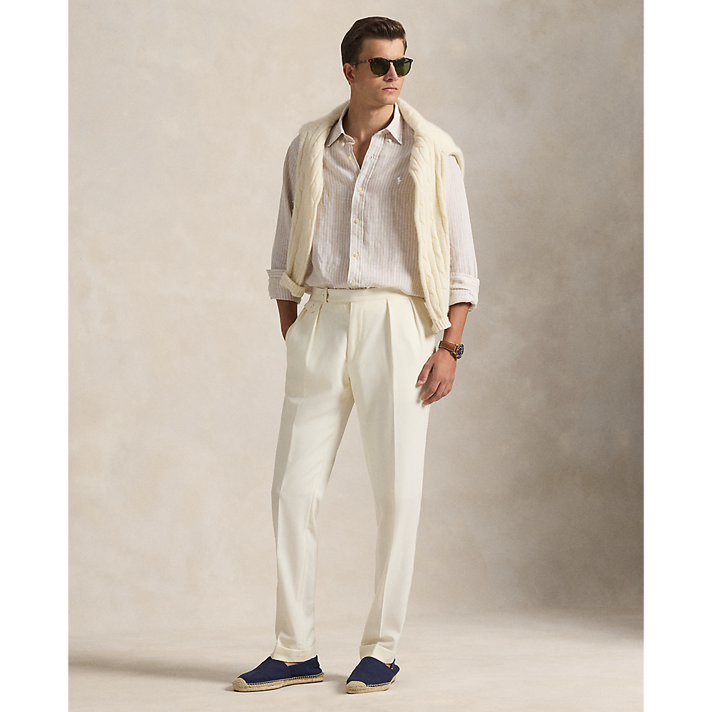 PRL Custom Fit Striped Linen Shirt/Košulja 710B15594006