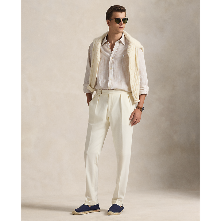 PRL Custom Fit Striped Linen Shirt/Košulja 710B15594006