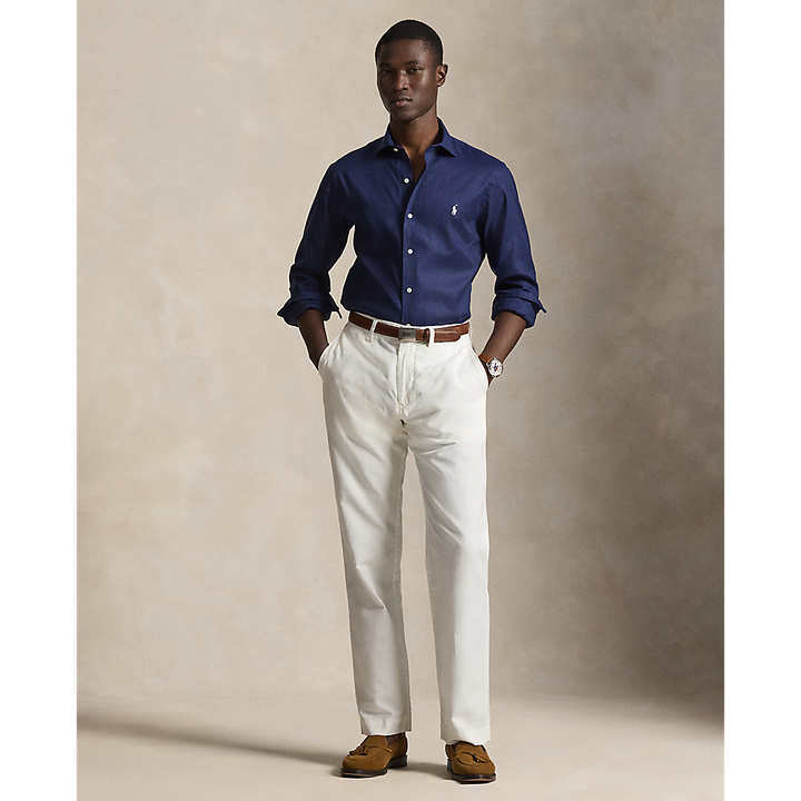PRL Custom Fit Linen-Blend Shirt/Košulja 710B15596003
