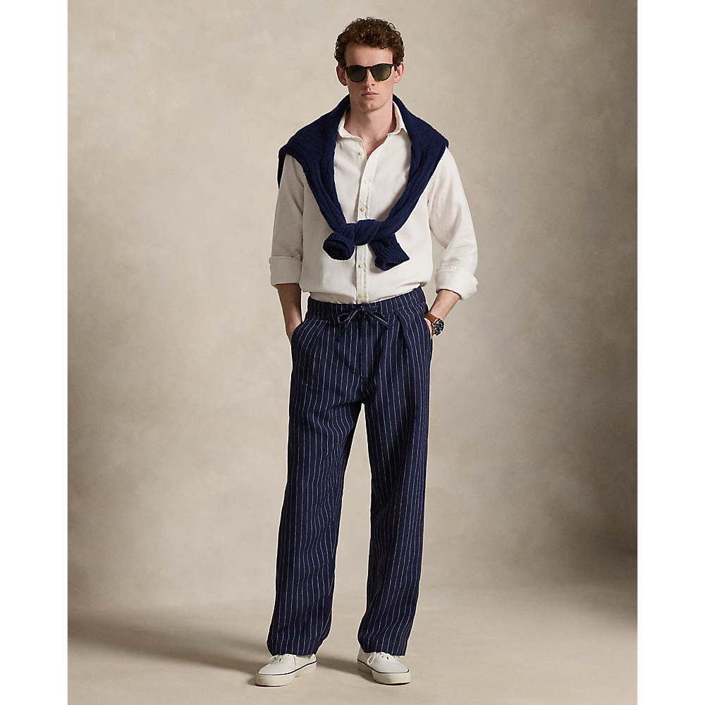 PRL Custom Fit Slub Linen Shirt/Košulja 710B15650005