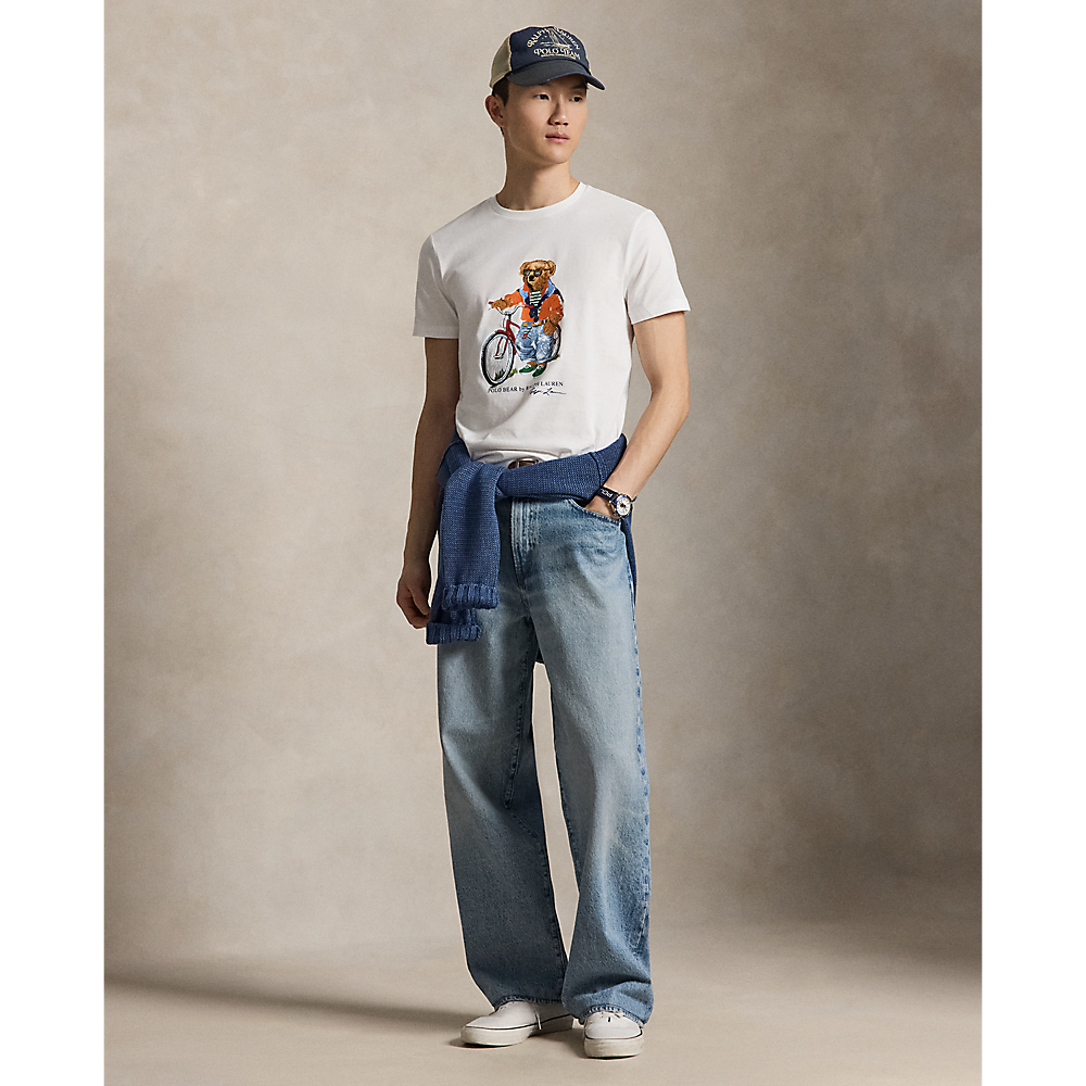 PRL Custom Slim Fit Polo Bear T-Shirt/Majica 710B16612002