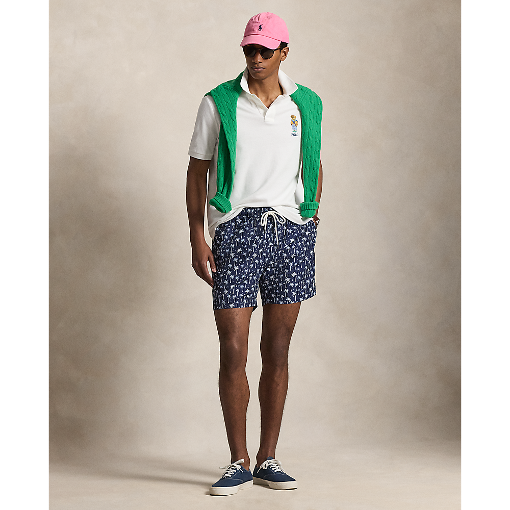 PRL Custom Slim Fit Polo Bear Mesh Polo/Polo majica 710B16617001