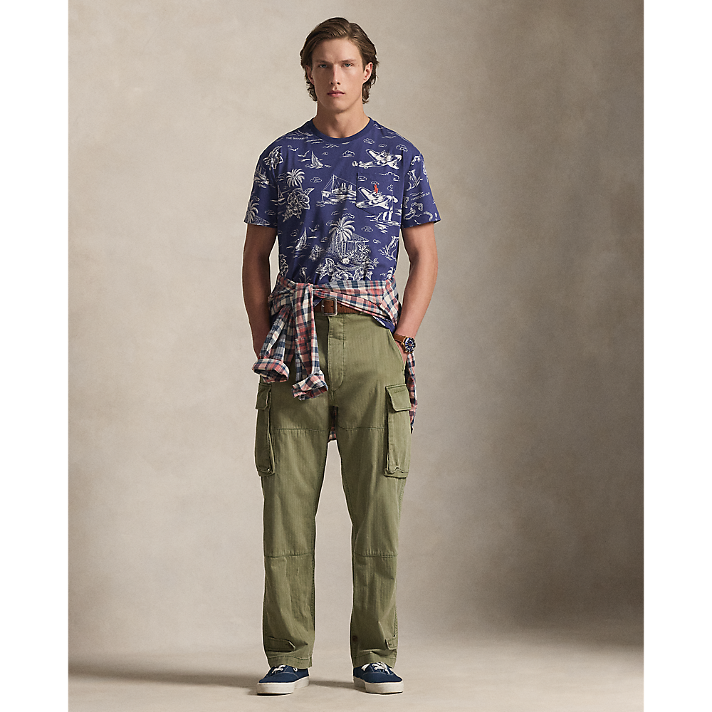 PRL Custom Slim Fit Polo Bear T-Shirt/Majica 710B16619001