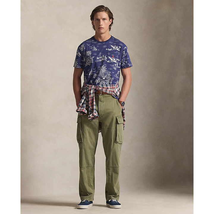 PRL Custom Slim Fit Polo Bear T-Shirt/Majica 710B16619001
