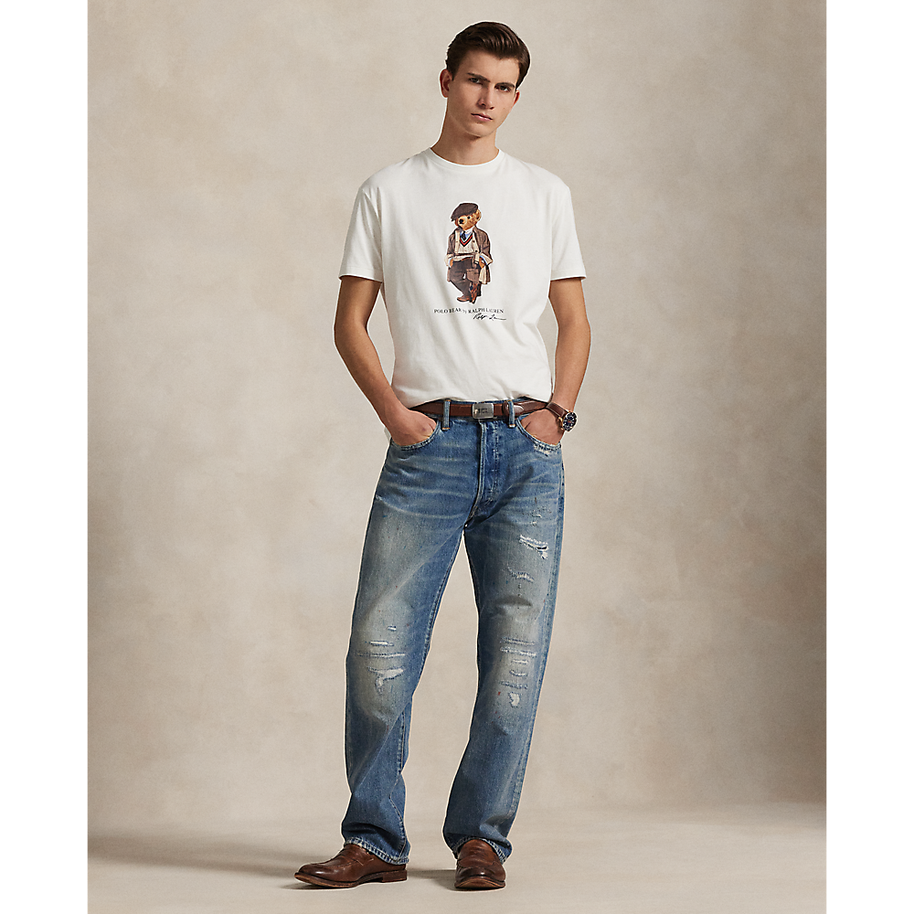 PRLCustom Slim Fit Polo Bear Jersey T-Shirt/Majica 710P00085001