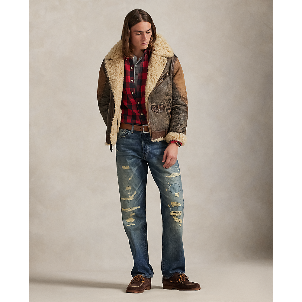 PRL Custom Fit Plaid Double-Faced Shirt/ Košulja 710P00517001