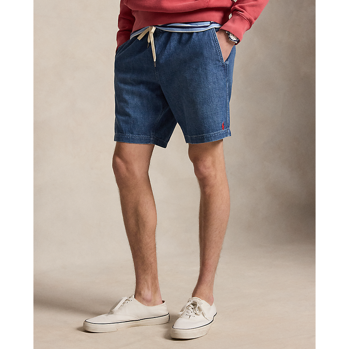 PRL 8-Inch Polo Prepster Denim Short/Bermude 710P02689001