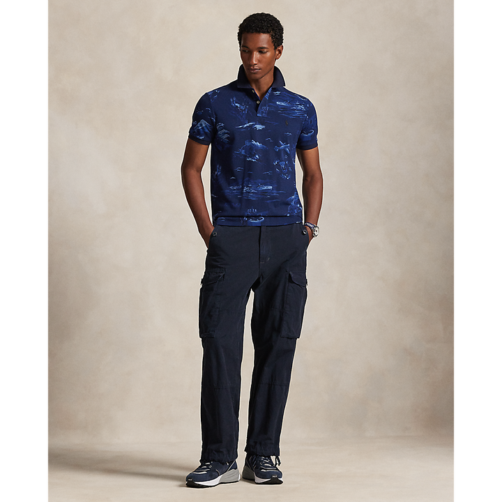 PRL Custom Slim Fit Polo Bear Mesh Polo/Polo majica 710P04012001