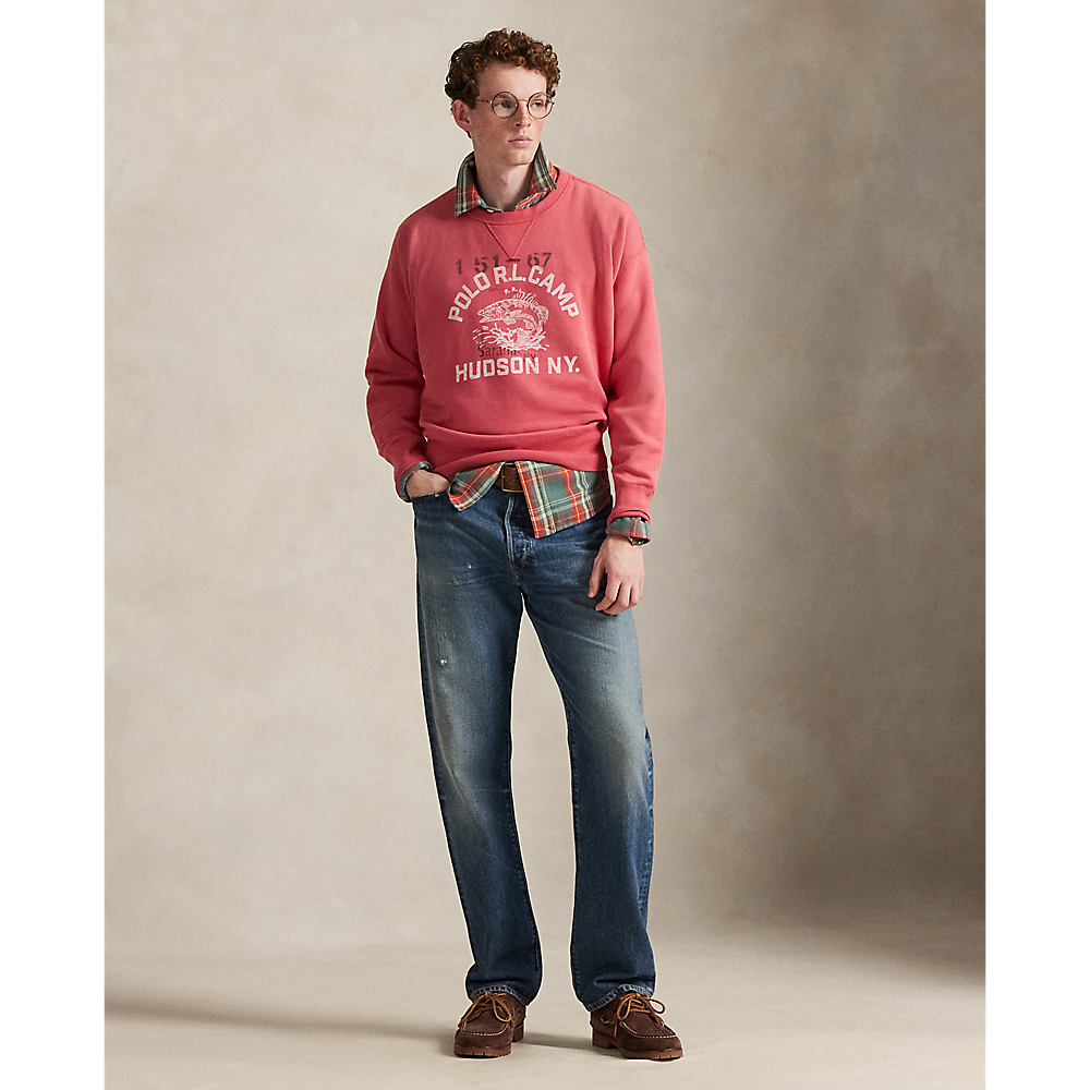 PRL Vintage Fit Fleece Graphic Sweatshirt/Duks 710P05436001