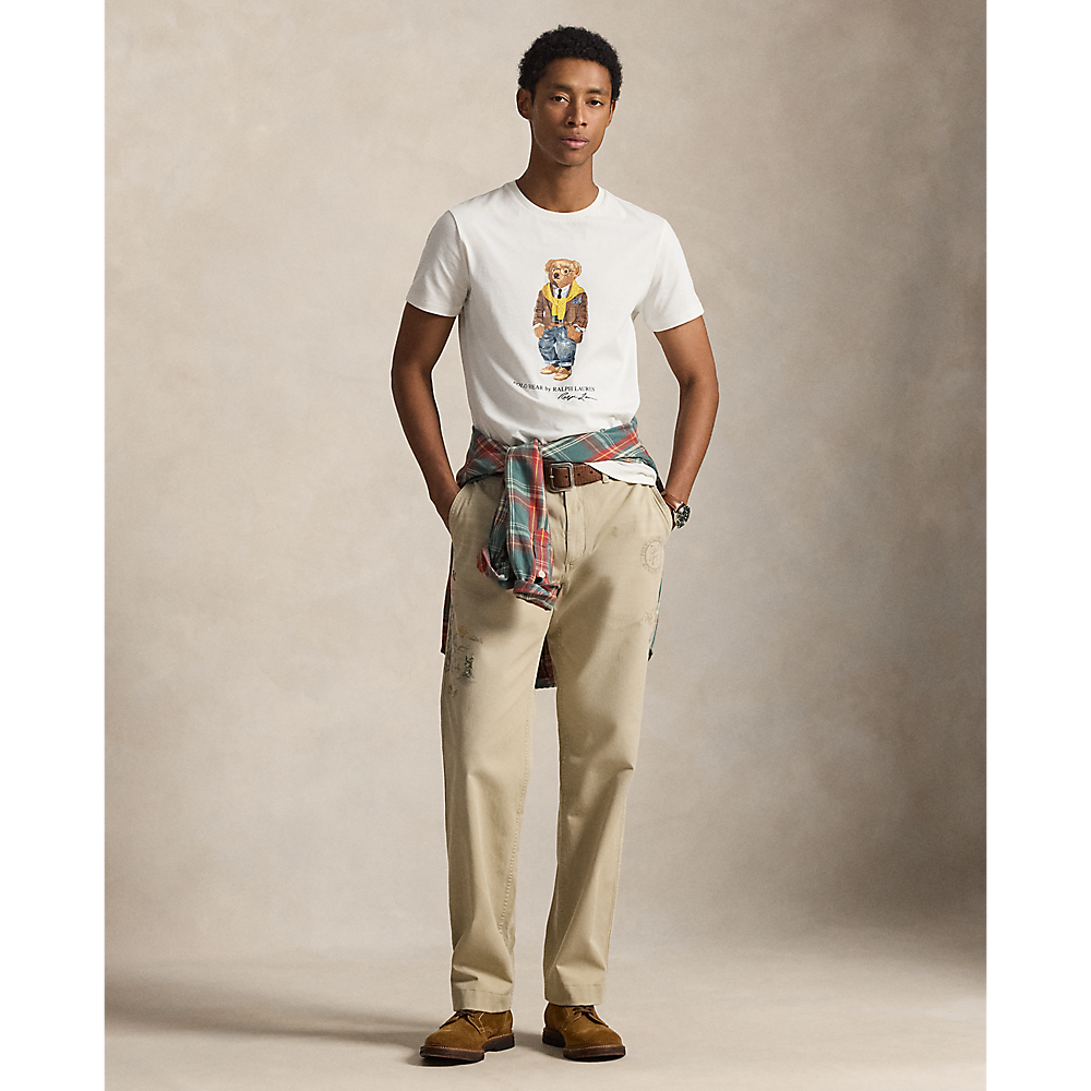 PRL Custom Slim Fit Polo Bear Jersey T-Shirt/Majica 710P07346001