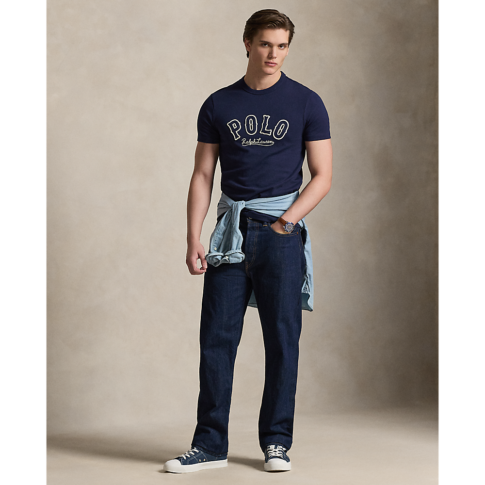 PRL Custom Slim Fit Western Logo T-shirt/Majica 710P07349001
