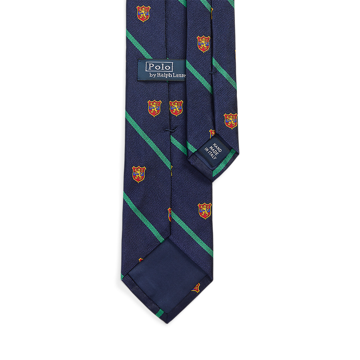 PRL Striped Silk Repp Club Tie/Kravata 712964885001