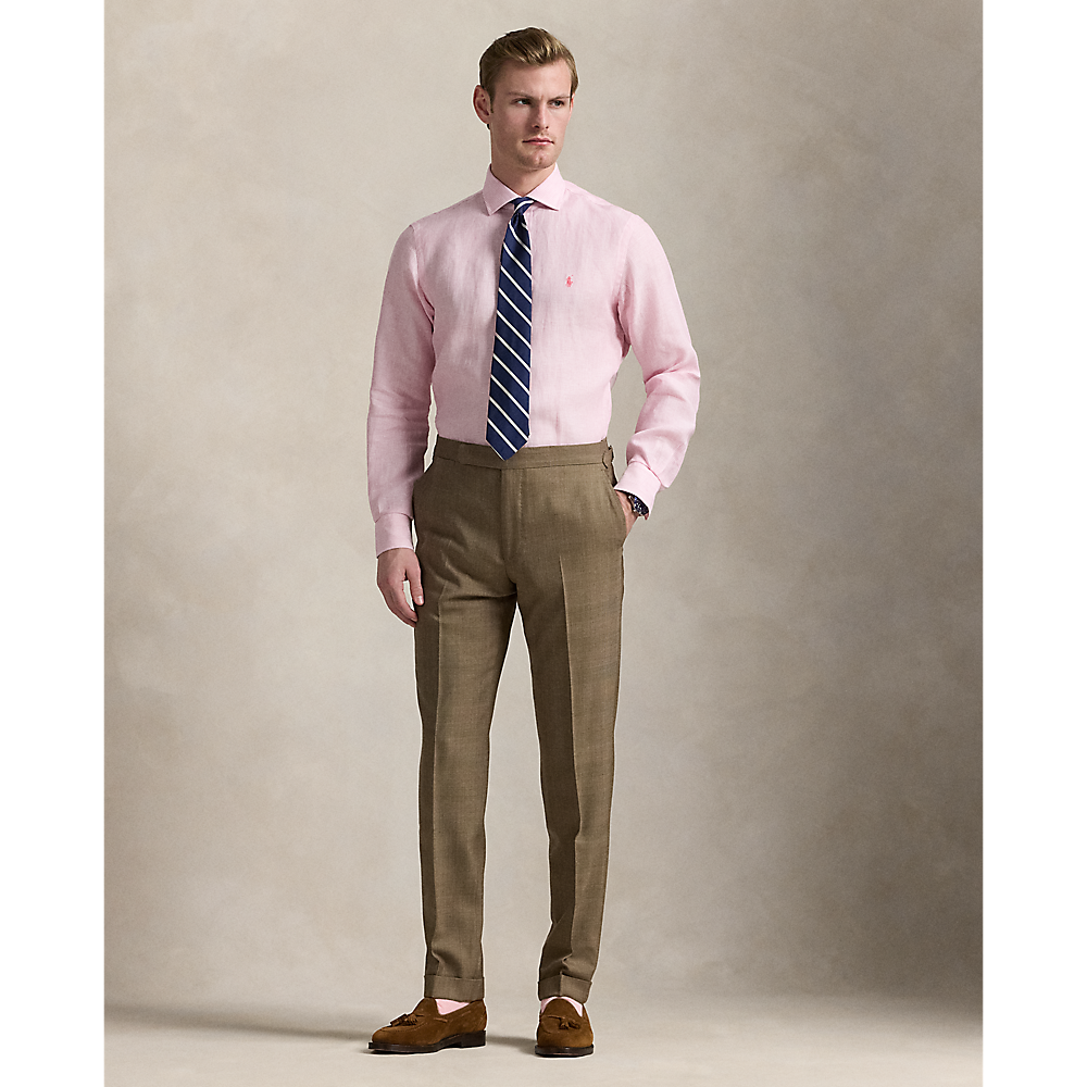 PRL Custom Fit Striped Linen Shirt/Košulja 712969016002
