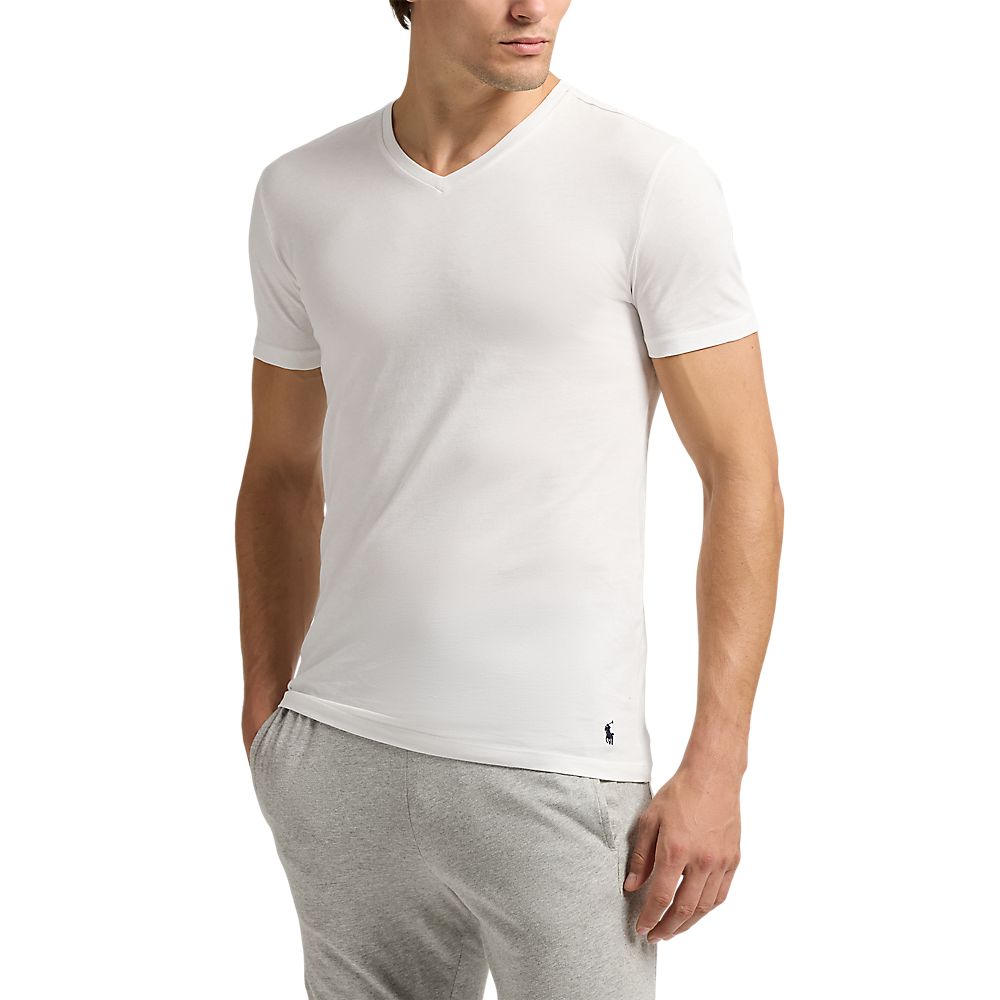 PRL Cotton V-Neck Undershirt 3-Pack/Donje majice 714936903001