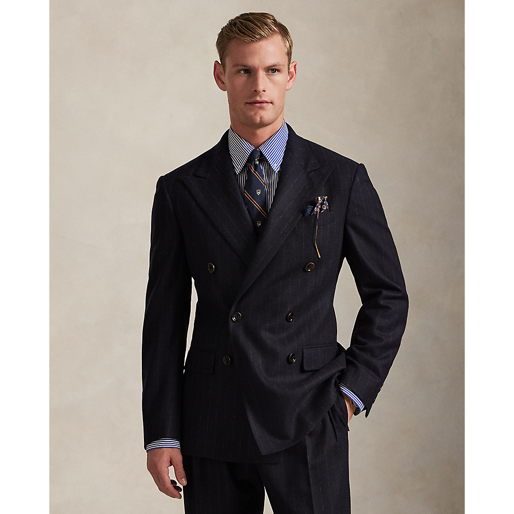 PRL Polo Tailored Pinstripe Wool Suit/Odijelo 715981007001
