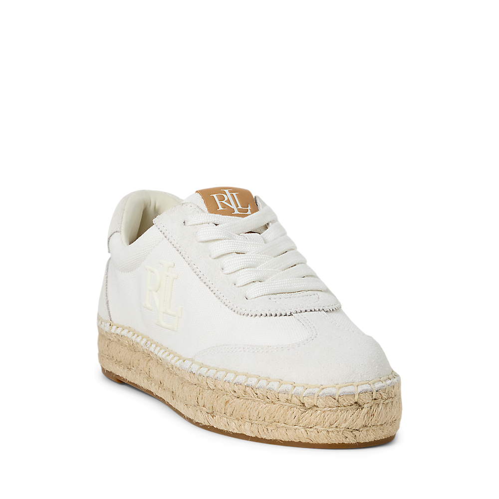LRL Luize Canvas &amp; Suede Espadrille Trainer/Tenisice 802959230001