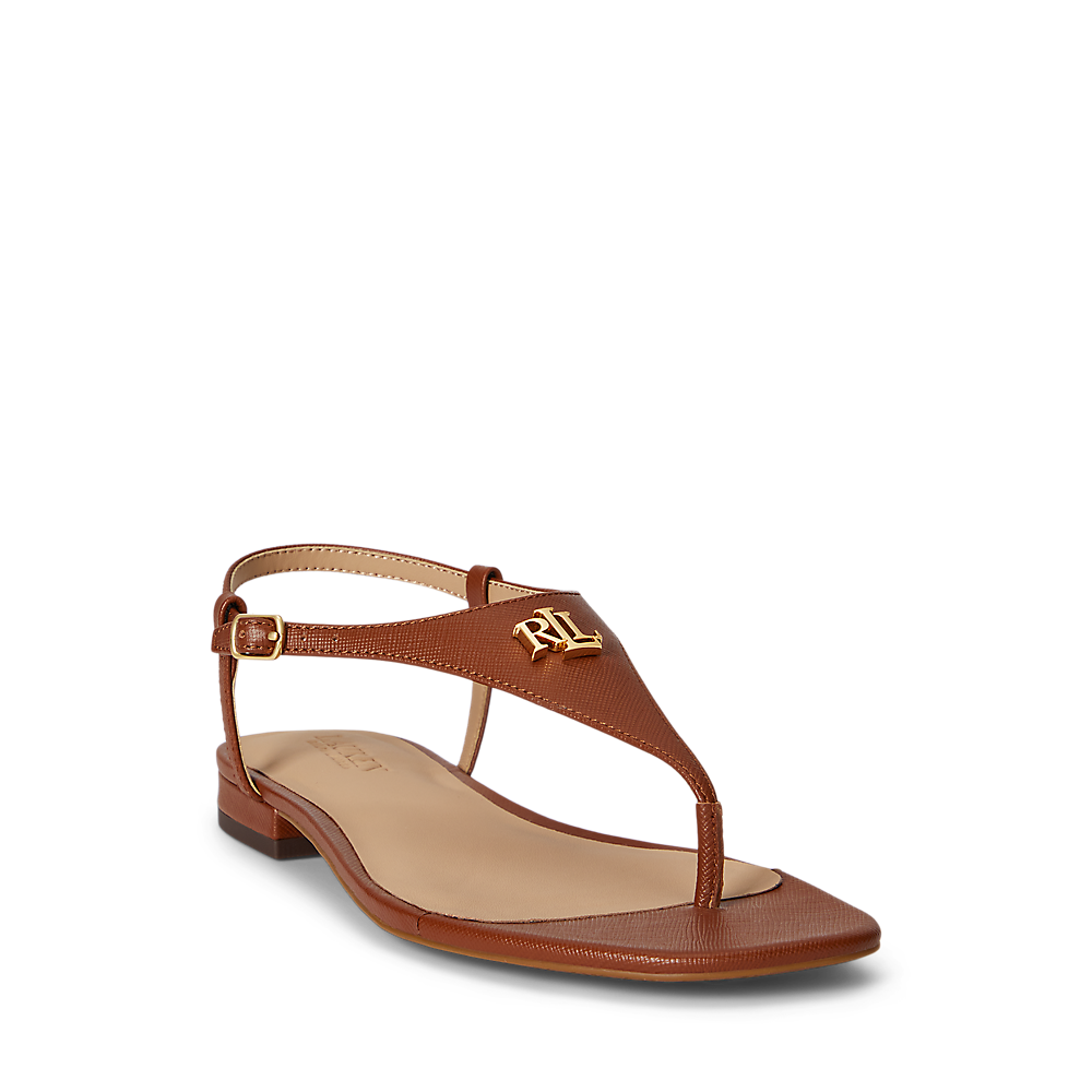 LRL Everley II Crosshatch Leather Sandal/Sandale 802982881001