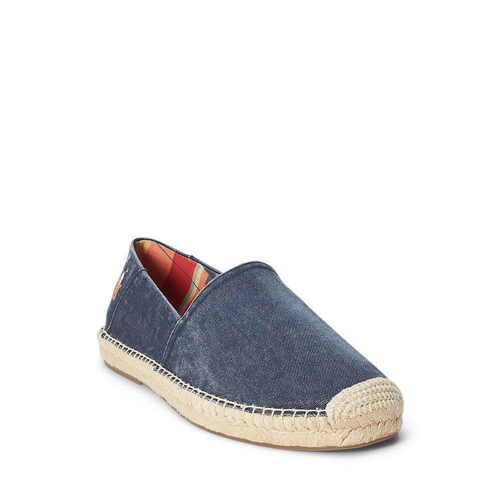 PRL Cevio Washed Canvas Espadrille/Espadrile 803932163001