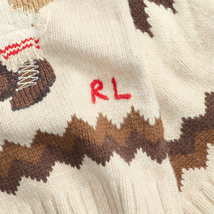 PRL Polo Bear Wool-Blend Scarf/Šal 455P04651001