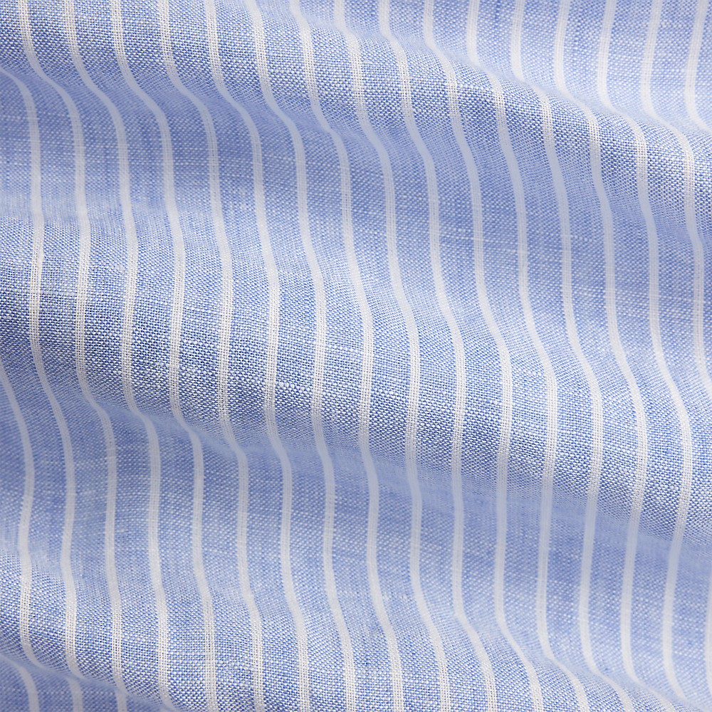 PRL Custom Fit Striped Linen Shirt/Košulja 710P07024002