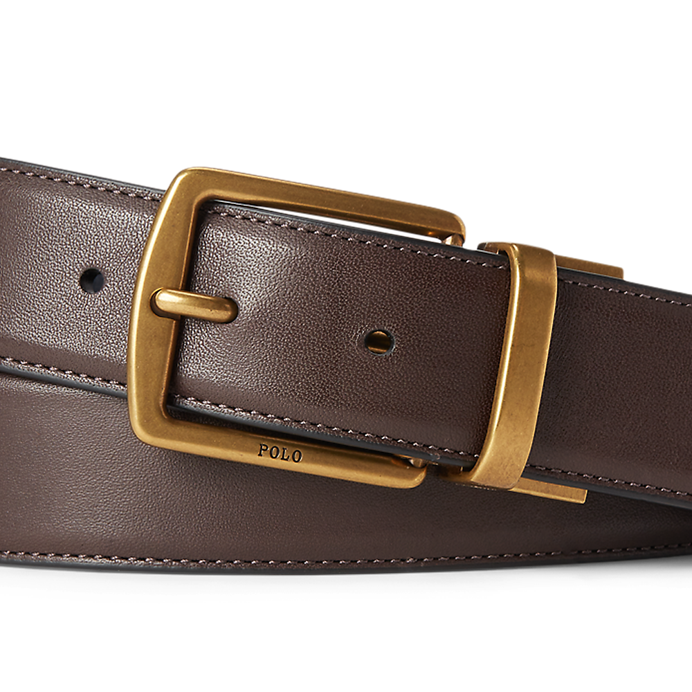 PRL Leather Belt & Card Case Gift Set/Remen + etui set 405880721002