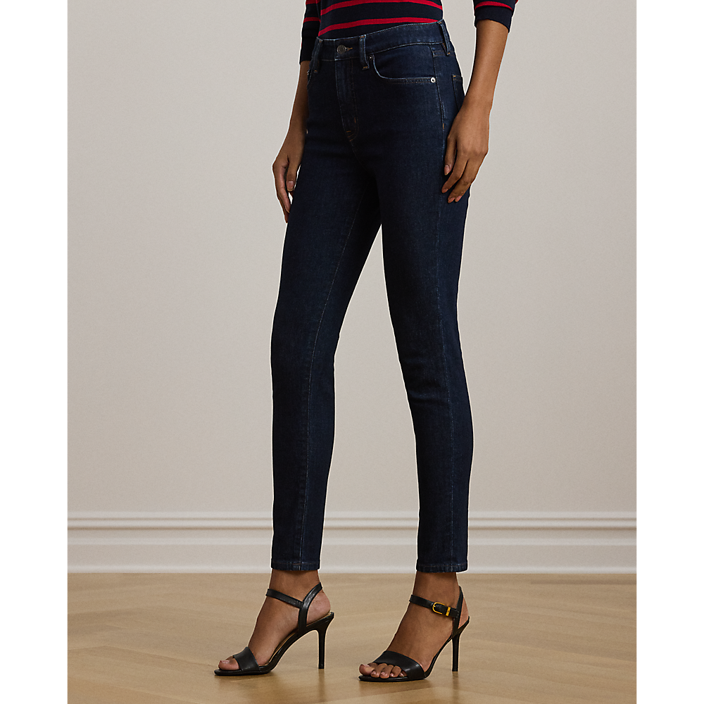 LRL High-Rise Skinny Ankle Jean/Hlače 200960600001