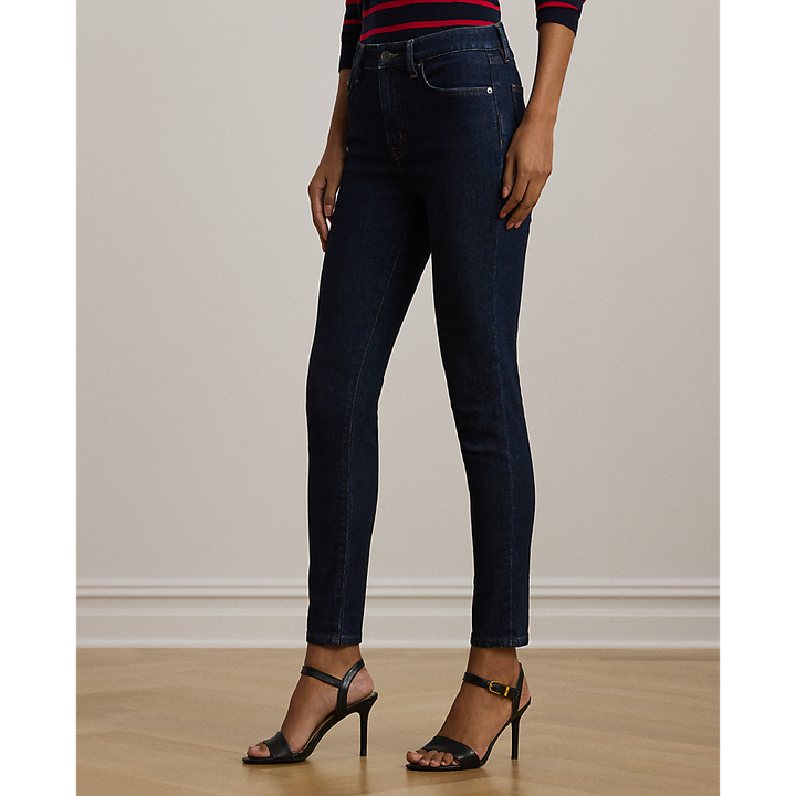 LRL High-Rise Skinny Ankle Jean/Hlače 200960600001