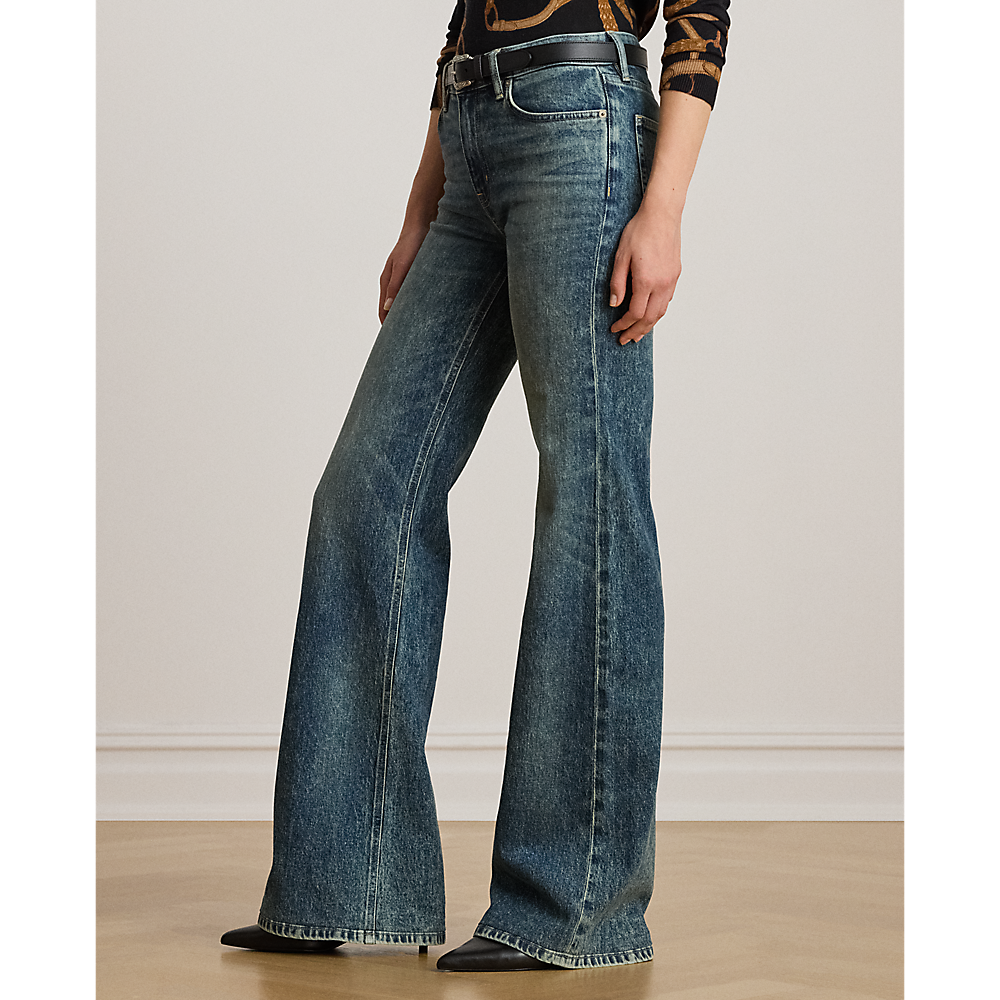 LRL High-Rise Flare Jean/Traperice 200971258001
