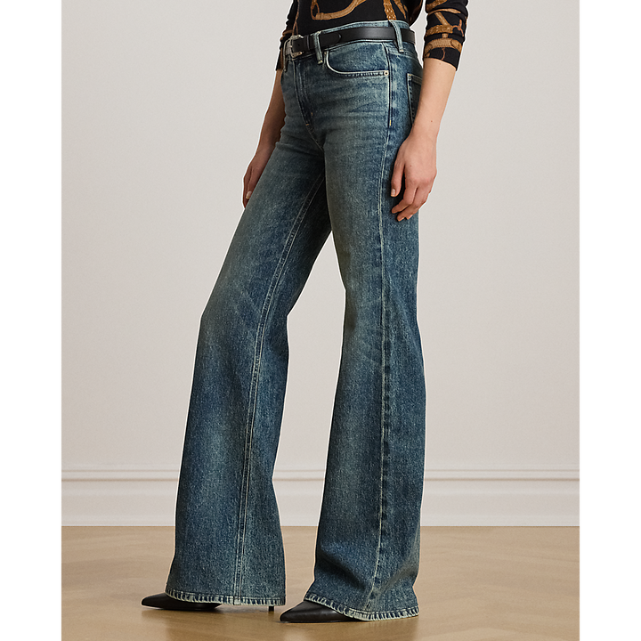 LRL High-Rise Flare Jean/Traperice 200971258001