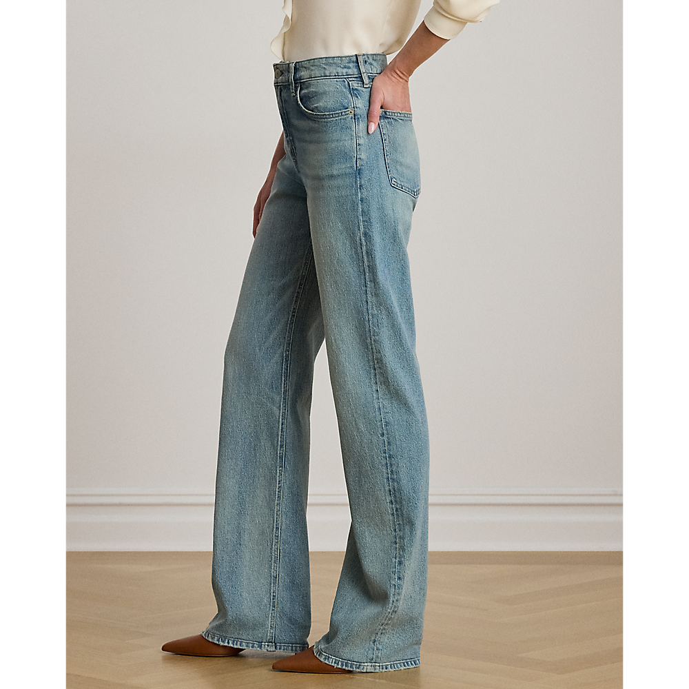 LRL High-Rise Wide-Leg Jean/Traperice 200979968001