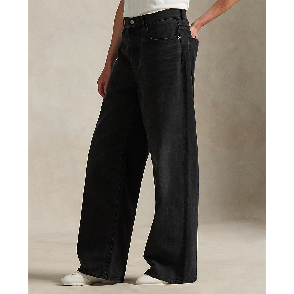 PRL Woven Wide Leg Pants/Hlače 211A93241001