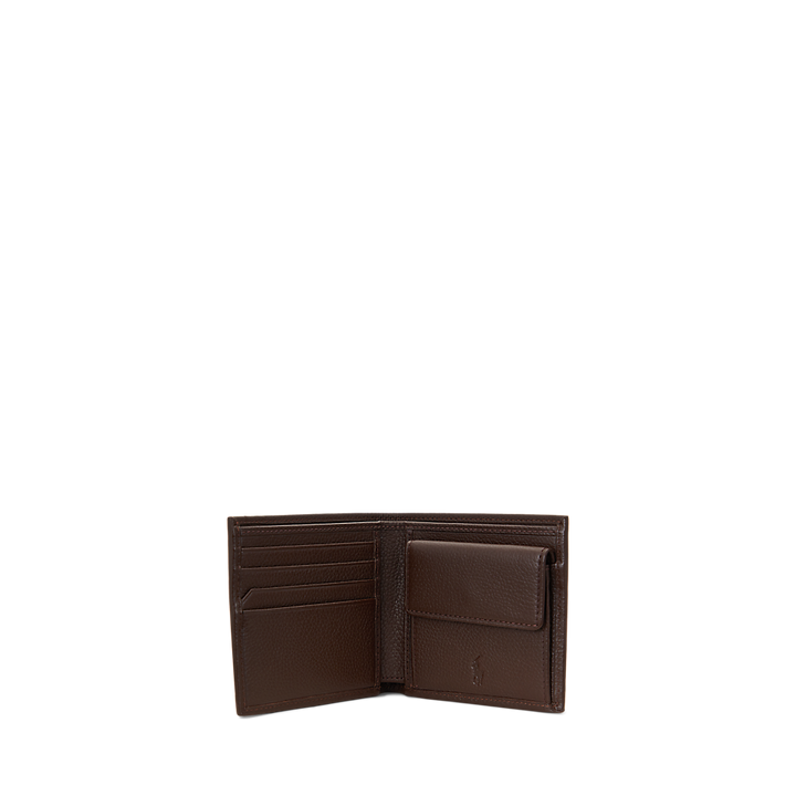 PRL Pebbled Leather Billfold Coin Wallet/Novčanik 405963225002