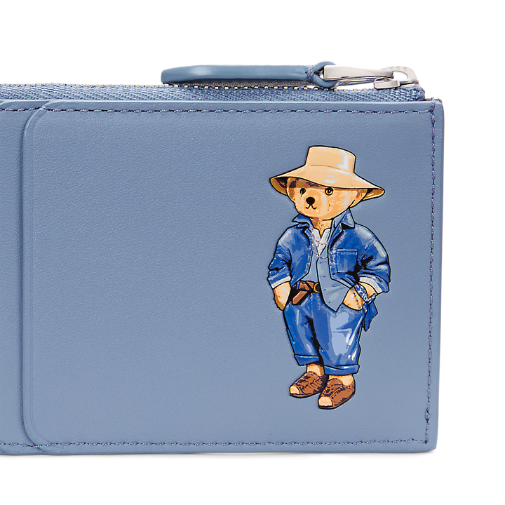 PRL Polo Bear Leather Zip Card Case/Etui za kartice 427960633001