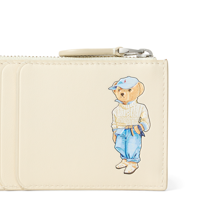 PRL Polo Bear Leather Zip Card Case/Etui za kartice 427967718001
