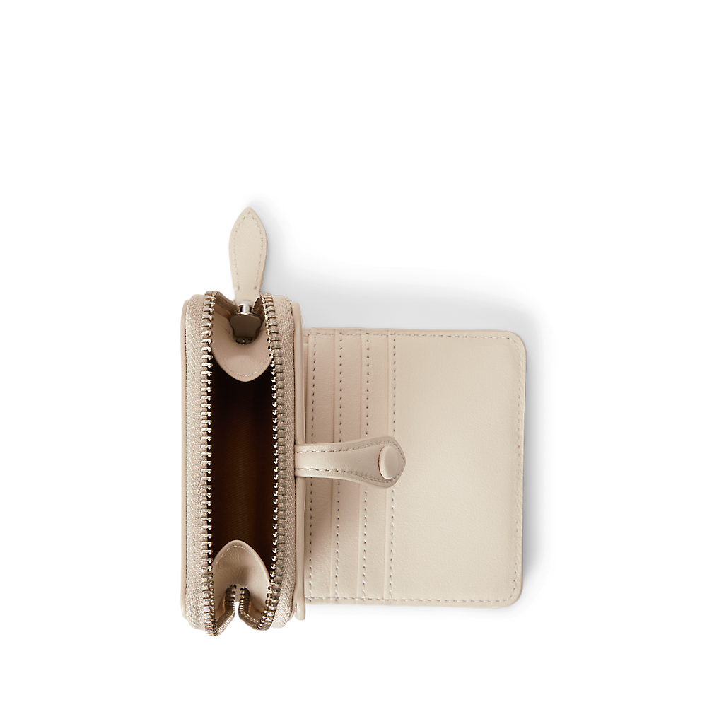 PRL Polo Bear Leather Compact Wallet/Novčanik 427P05787001