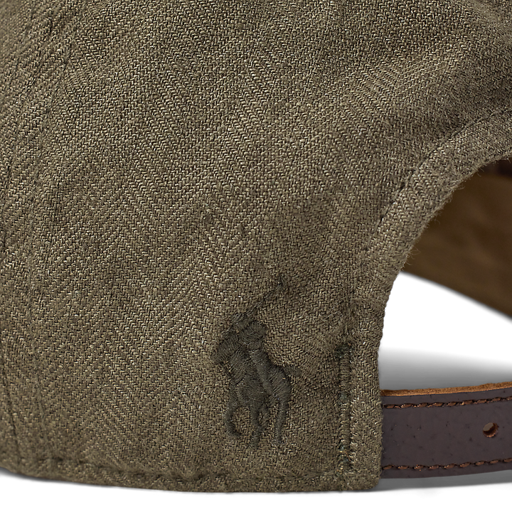 PRL Linen Herringbone Ball Cap/Kapa 710958063001