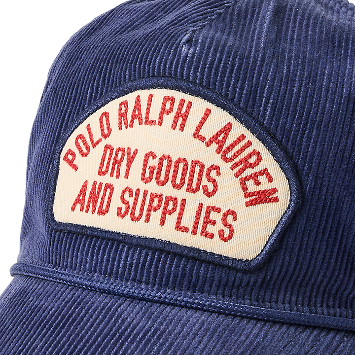 PRL Logo-Patch Corduroy Trucker Cap/Kapa 710963796001