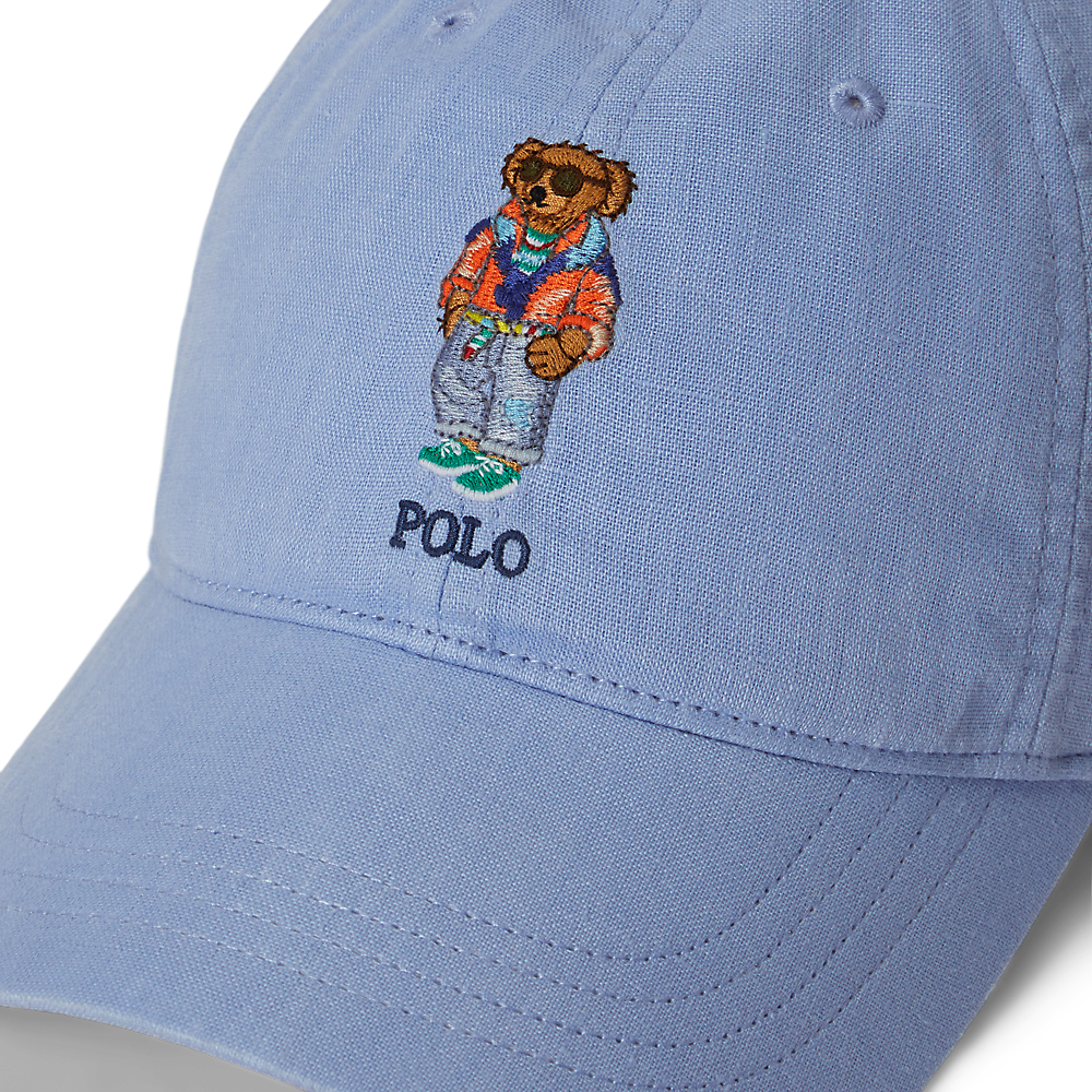PRL Polo Bear Linen Ball Cap/Kapa 710B14599001