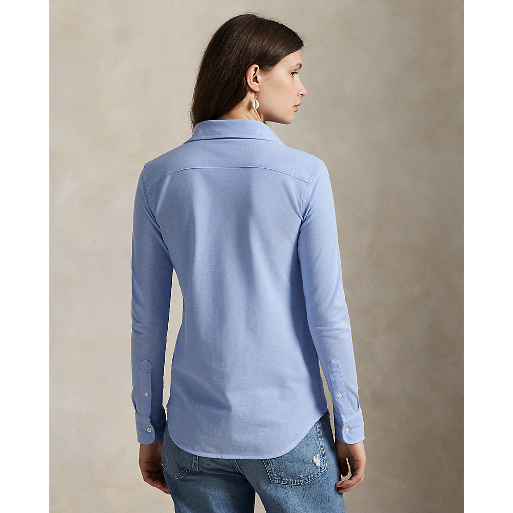 PRL Slim Fit Knit Cotton Oxford Shirt/Košulja 211664427001