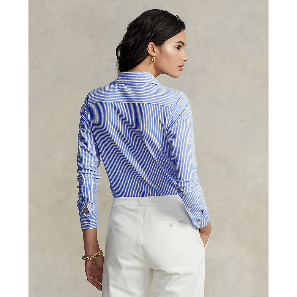 PRL Striped Knit Oxford Shirt/Košulja 211664416002