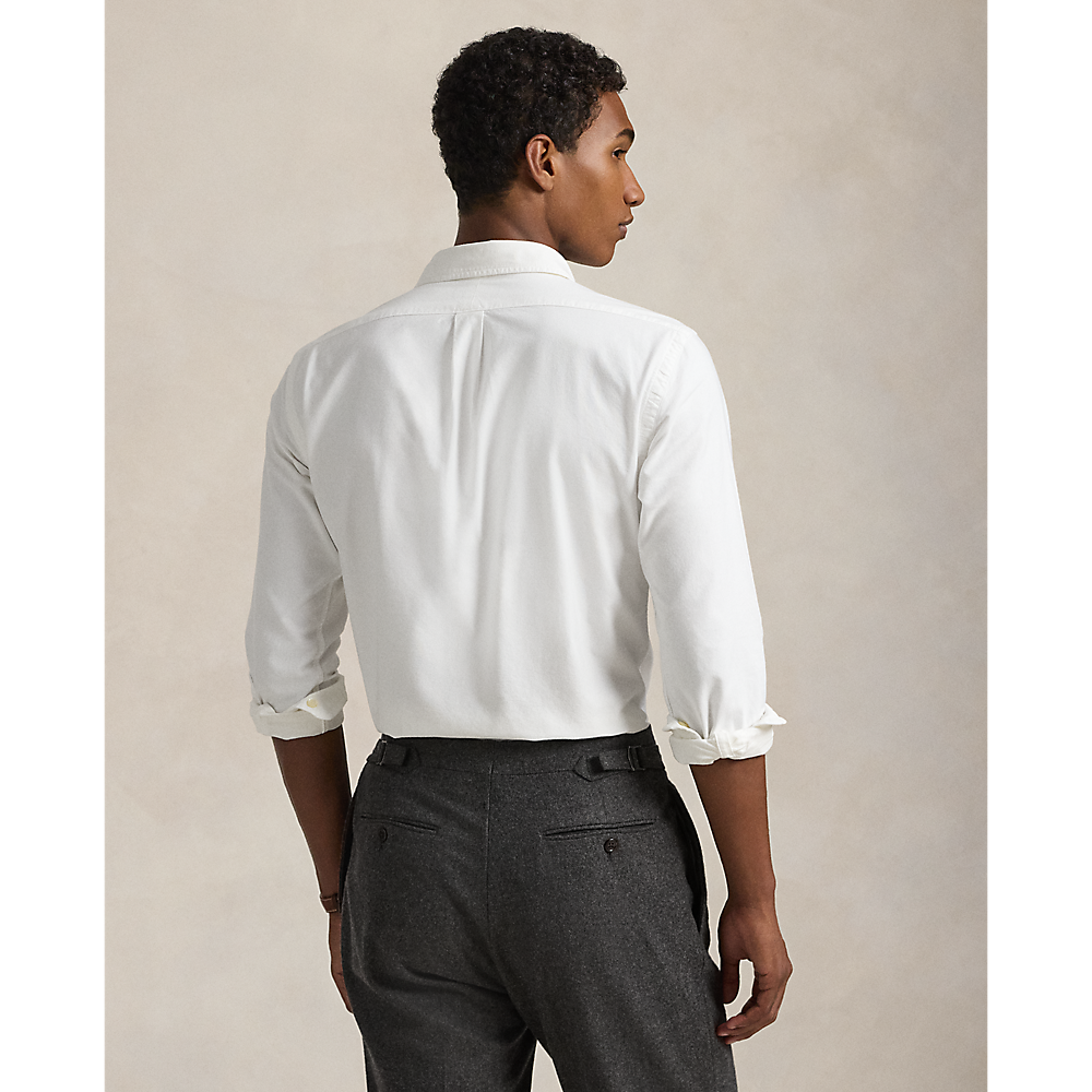 PRL Slim Fit Garment-Dyed Oxford Shirt/Košulja 710736557002