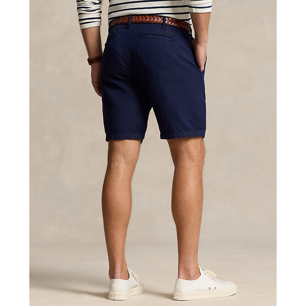 PRL 21.5-cm Classic Fit Cotton-Linen Short/Bermude 710741375004
