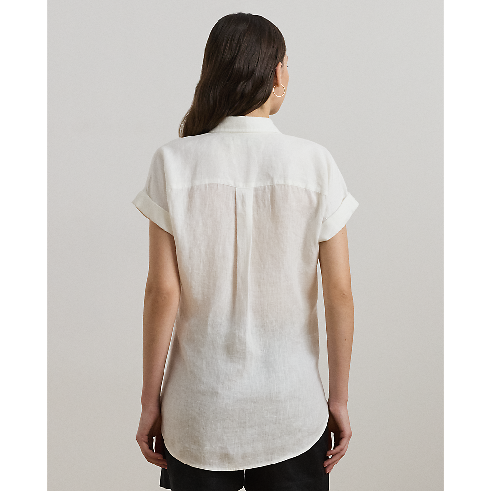 LRL Relaxed Fit Linen Short-Sleeve Shirt/Košulja 200699152001