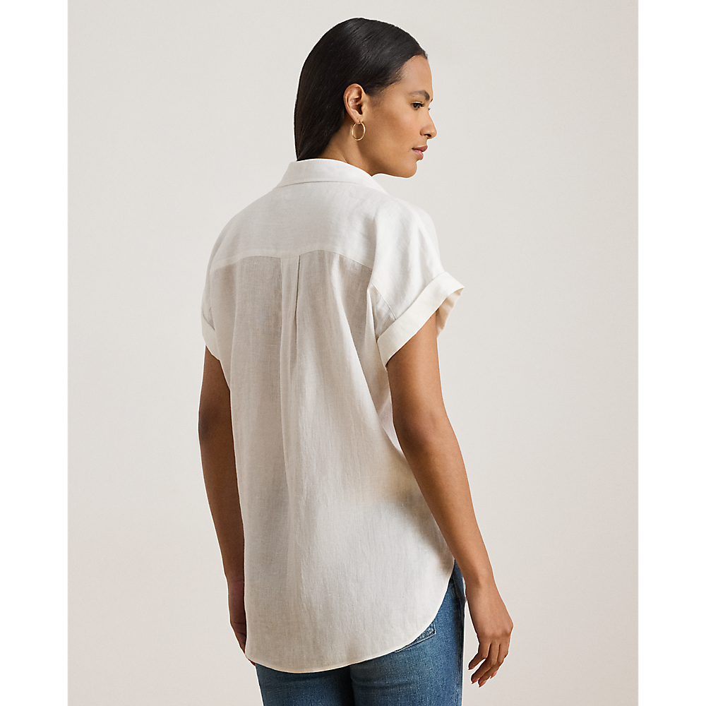 LRL Relaxed Fit Linen Short-Sleeve Shirt/Košulja 200699152001