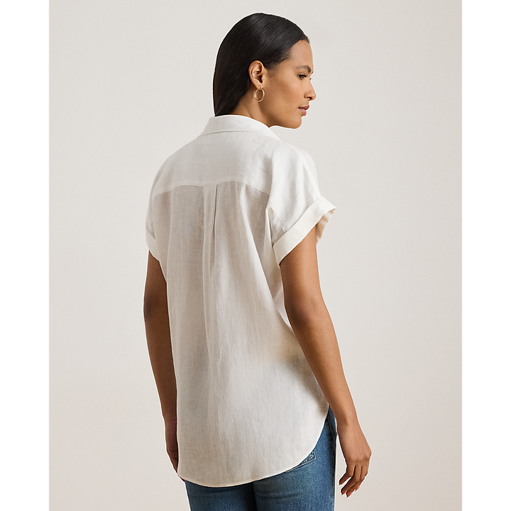 LRL Relaxed Fit Linen Short-Sleeve Shirt/Košulja 200699152001