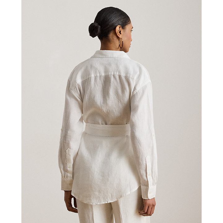 LRL Relaxed Fit Belted Linen Shirt/Košulja 200786629001