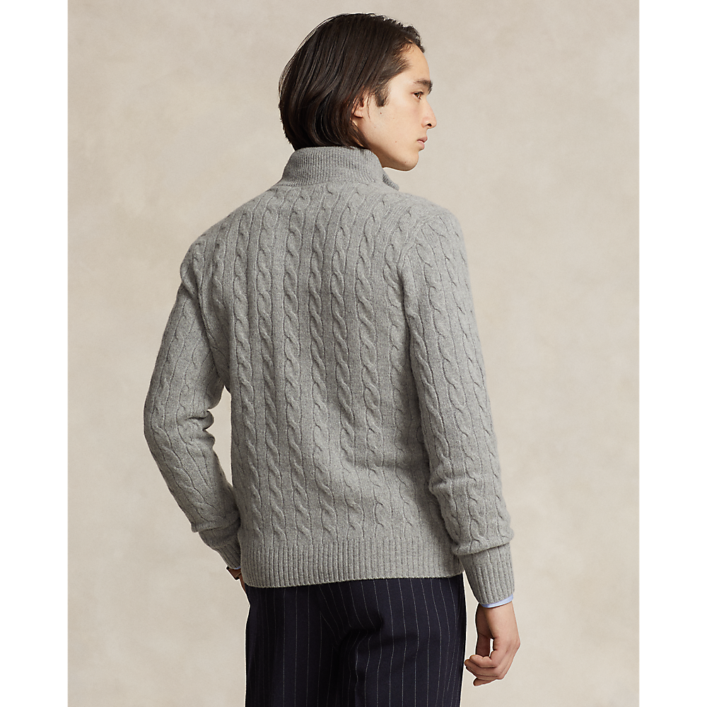 PRL Cable-Knit Wool-Cashmere Jumper/Pulover 710876766008