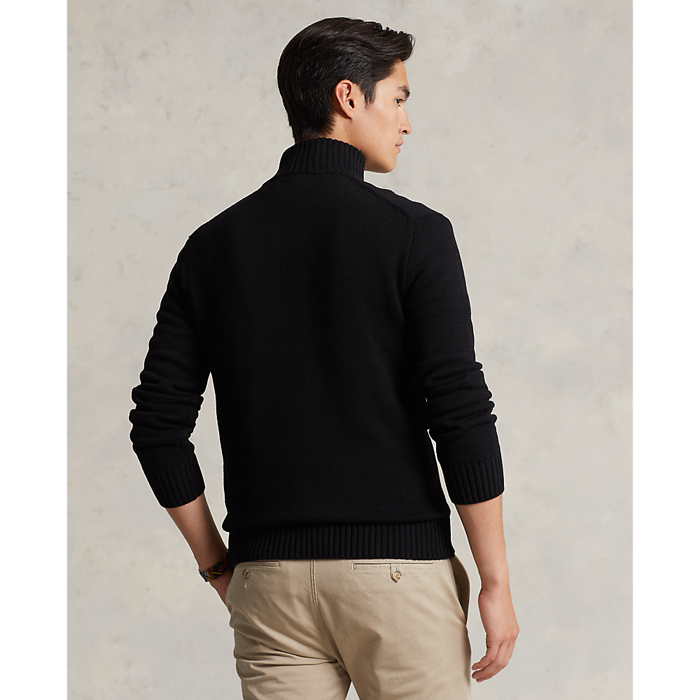 PRL Cotton Quarter-Zip Jumper/Pulover 710859939003