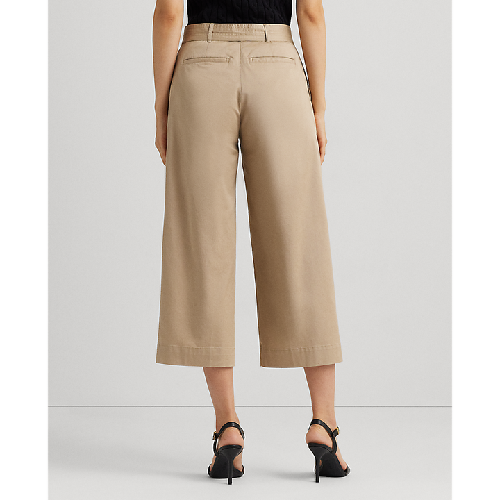 LRL Micro-Sanded Belted Wide-Leg Trouser/Hlače 200876606004