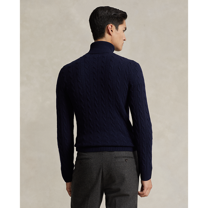 PRL Cable Wool-Cashmere Roll neck Jumper/Pulover 710876836005
